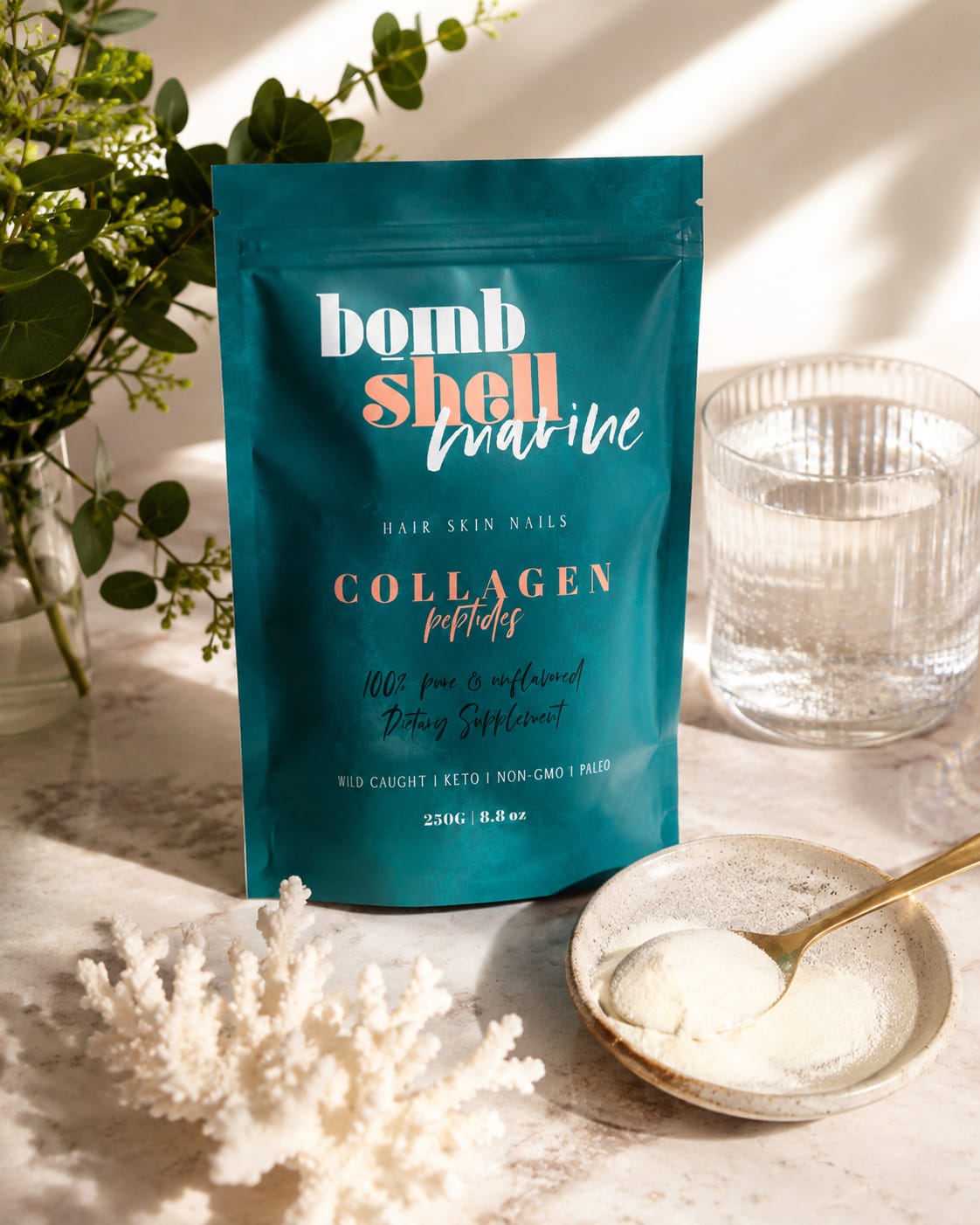 Customer photo review of Fish Collagen Powder (250g) Unflavoured