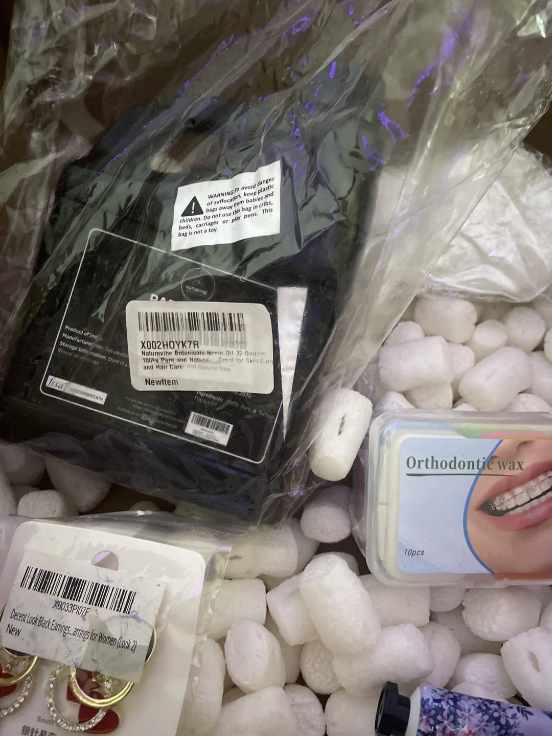 Customer photo review of Beauty & Wellness Mystery Box
