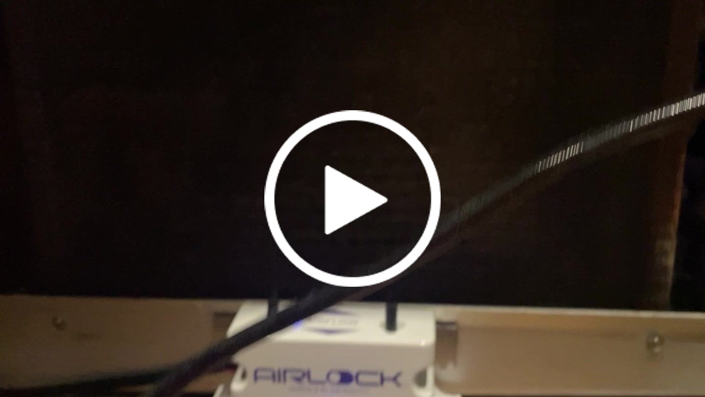 Customer video review of AIRLOCK One