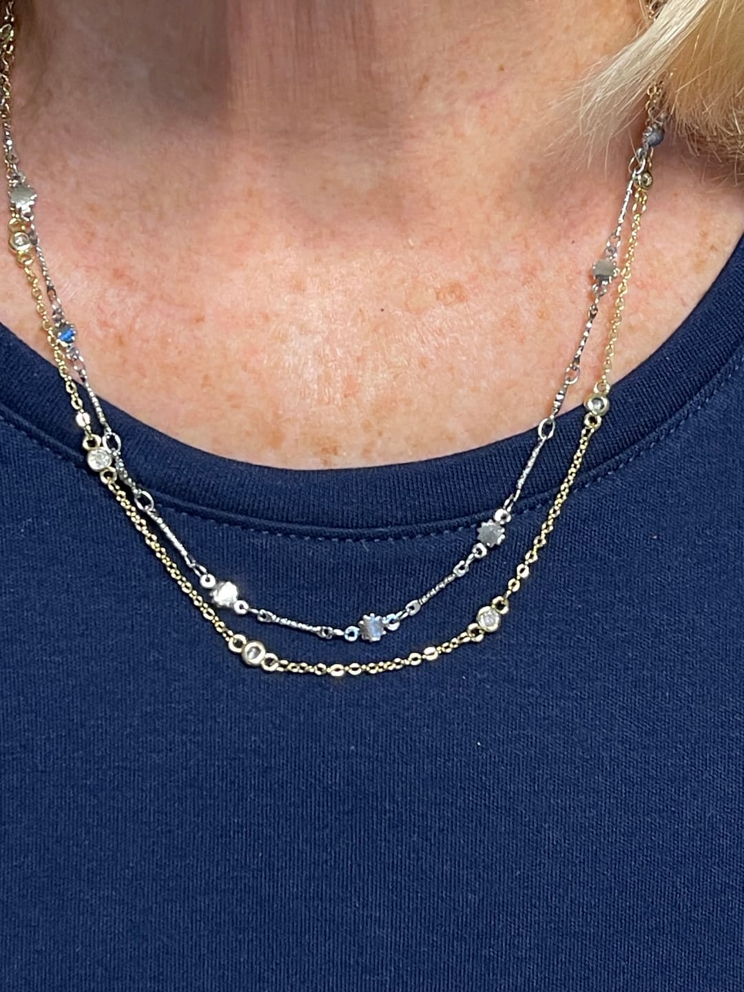 Customer photo review of Pretty Little Thing Necklace