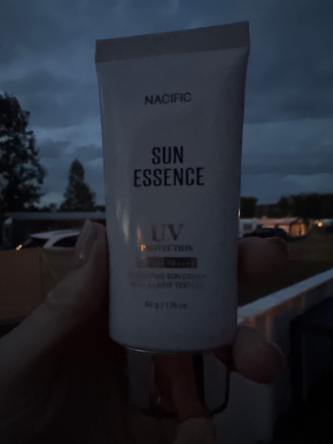Customer photo review of Nacific Sun Essence Solkrem SPF50+ (50g)