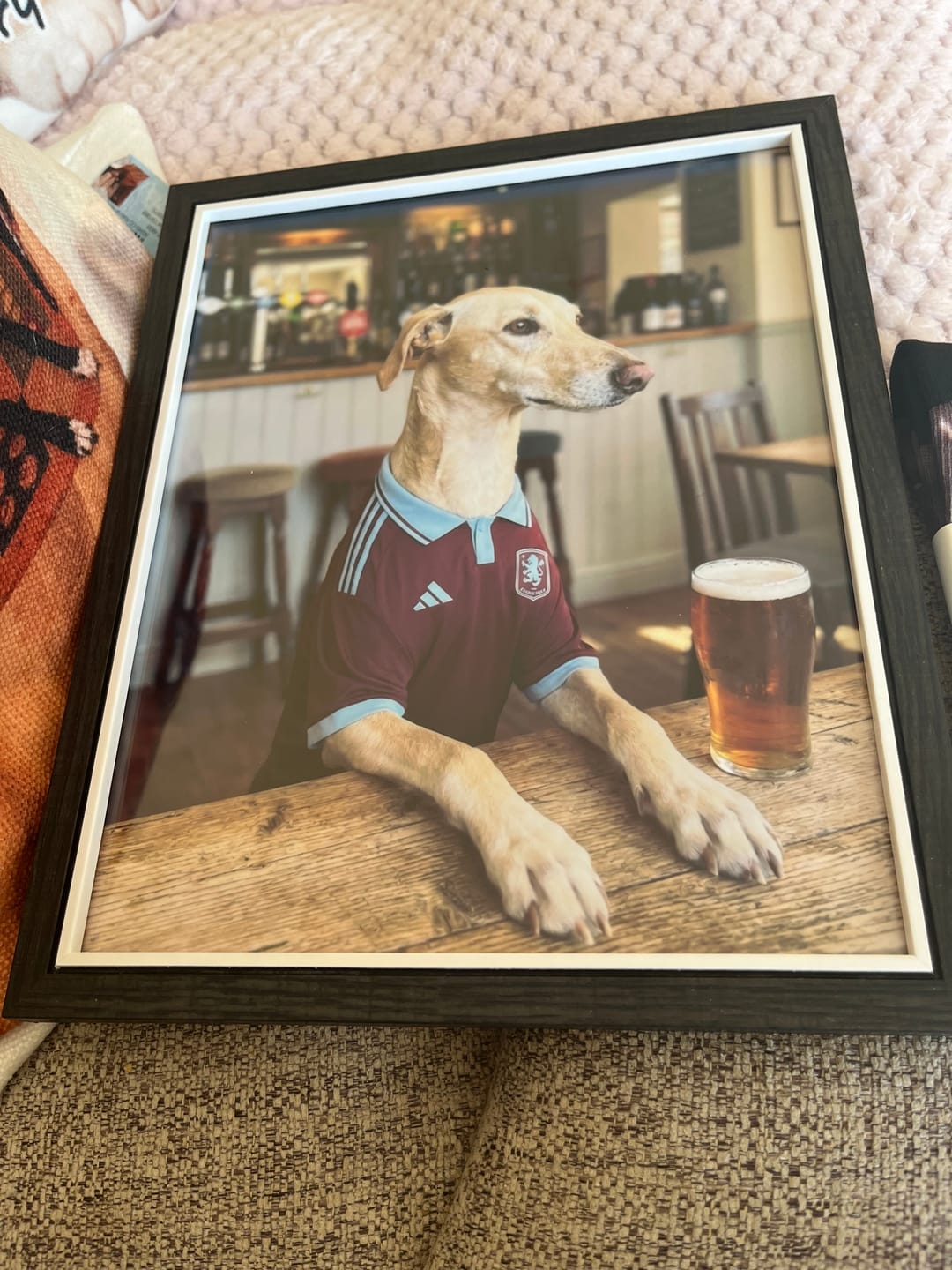 Customer photo review of World Cup - Personalised Poster