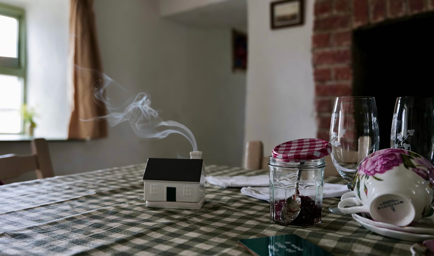 Customer photo review of Wee Cottage Incense Burner | Born & Bred