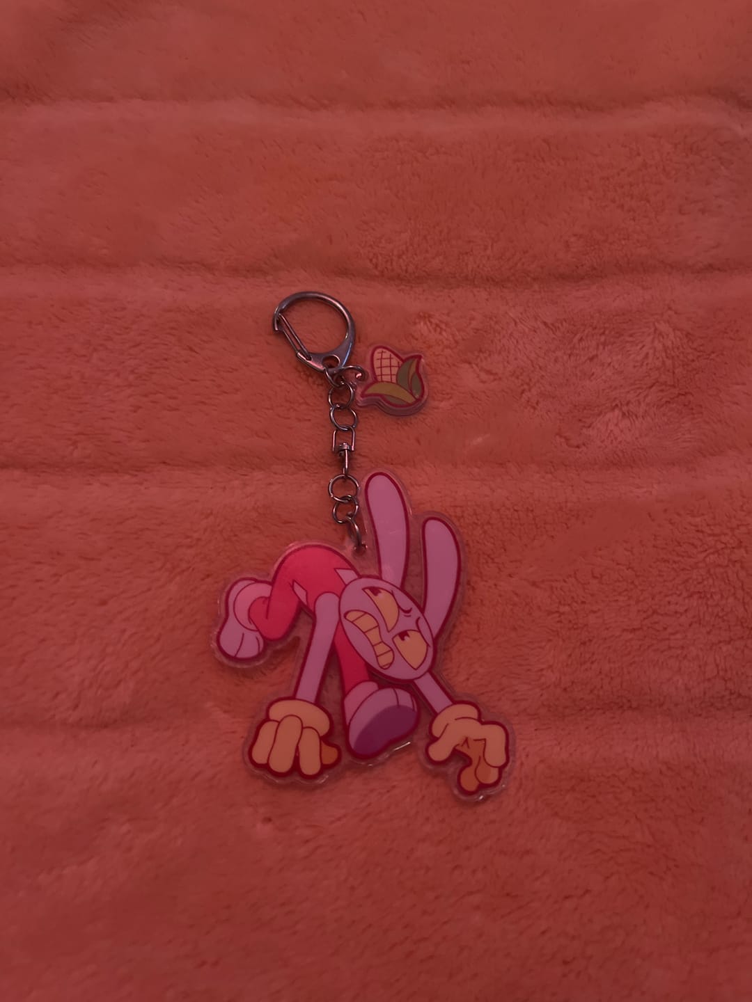 Customer photo review of Jax Acrylic Keychain
