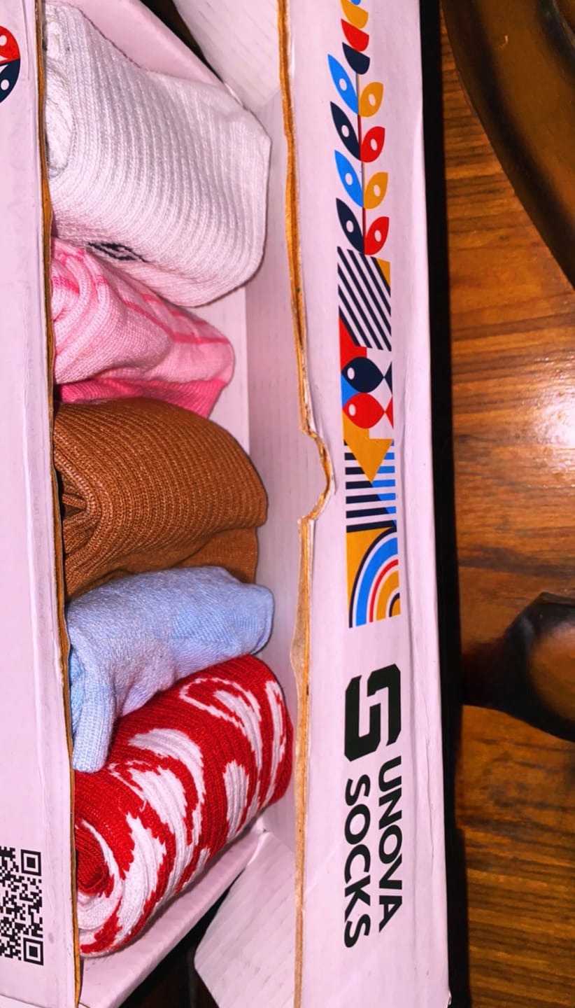 Customer photo review of Double elastic 4.0 socks