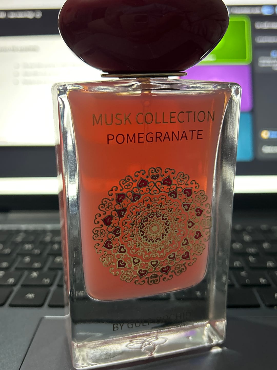 Customer photo review of POMEGRANATE MUSK