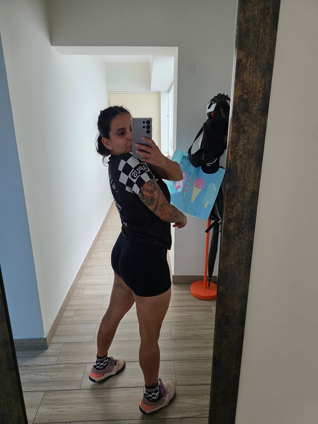 Customer photo review of Sculpt Shorts | Black