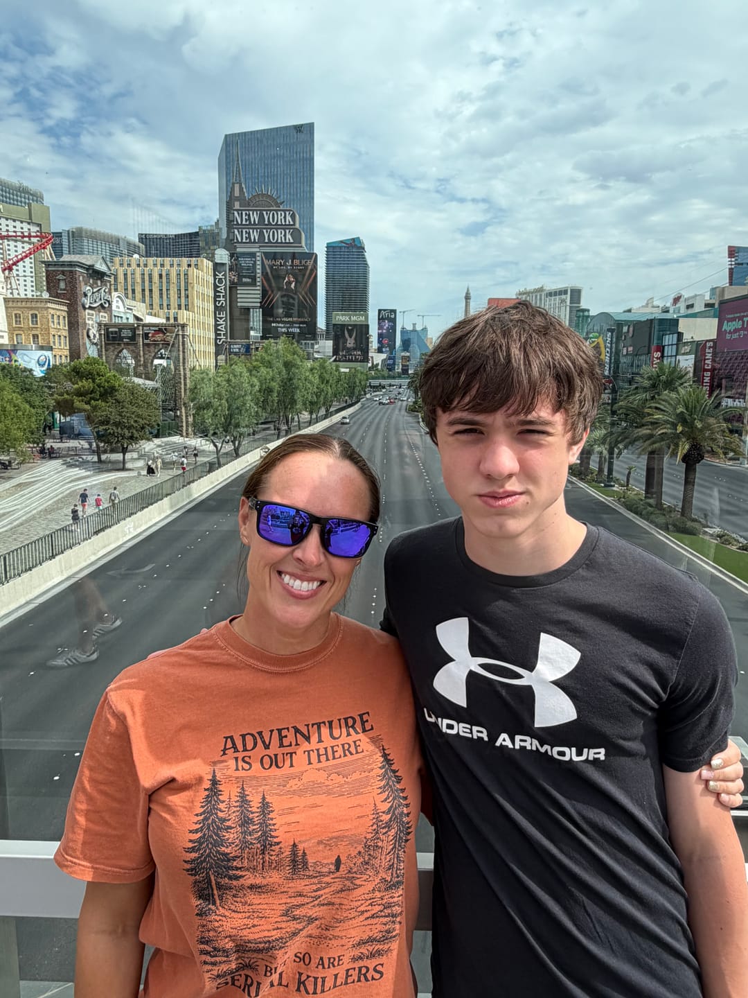 Customer photo review of Adventure Is Out There T-Shirt