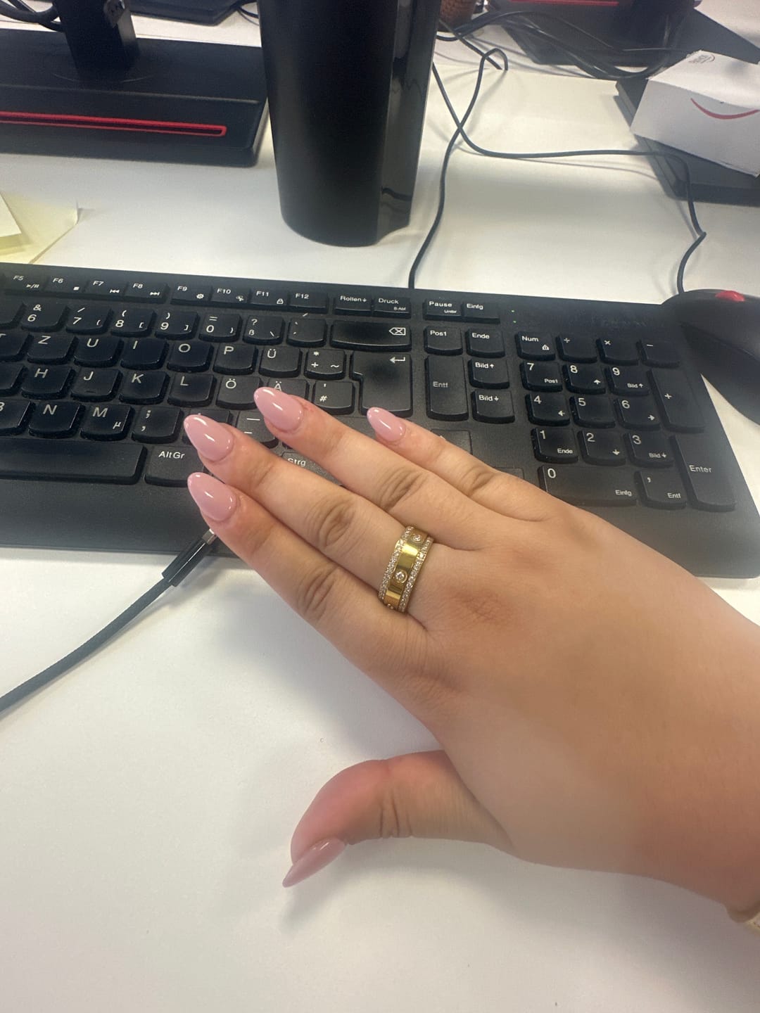 Customer photo review of Shine Arianna Ring Set