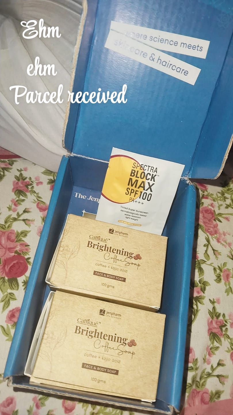 Customer photo review of Brightening Coffee Soap
