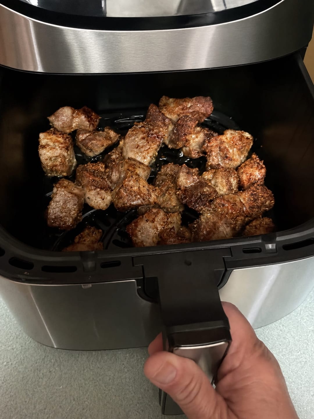 Customer photo review of Oryzom AirCrisp Pro - 360° heteluchttechnologie met 1700 W voor snelle en gezonde maaltijden