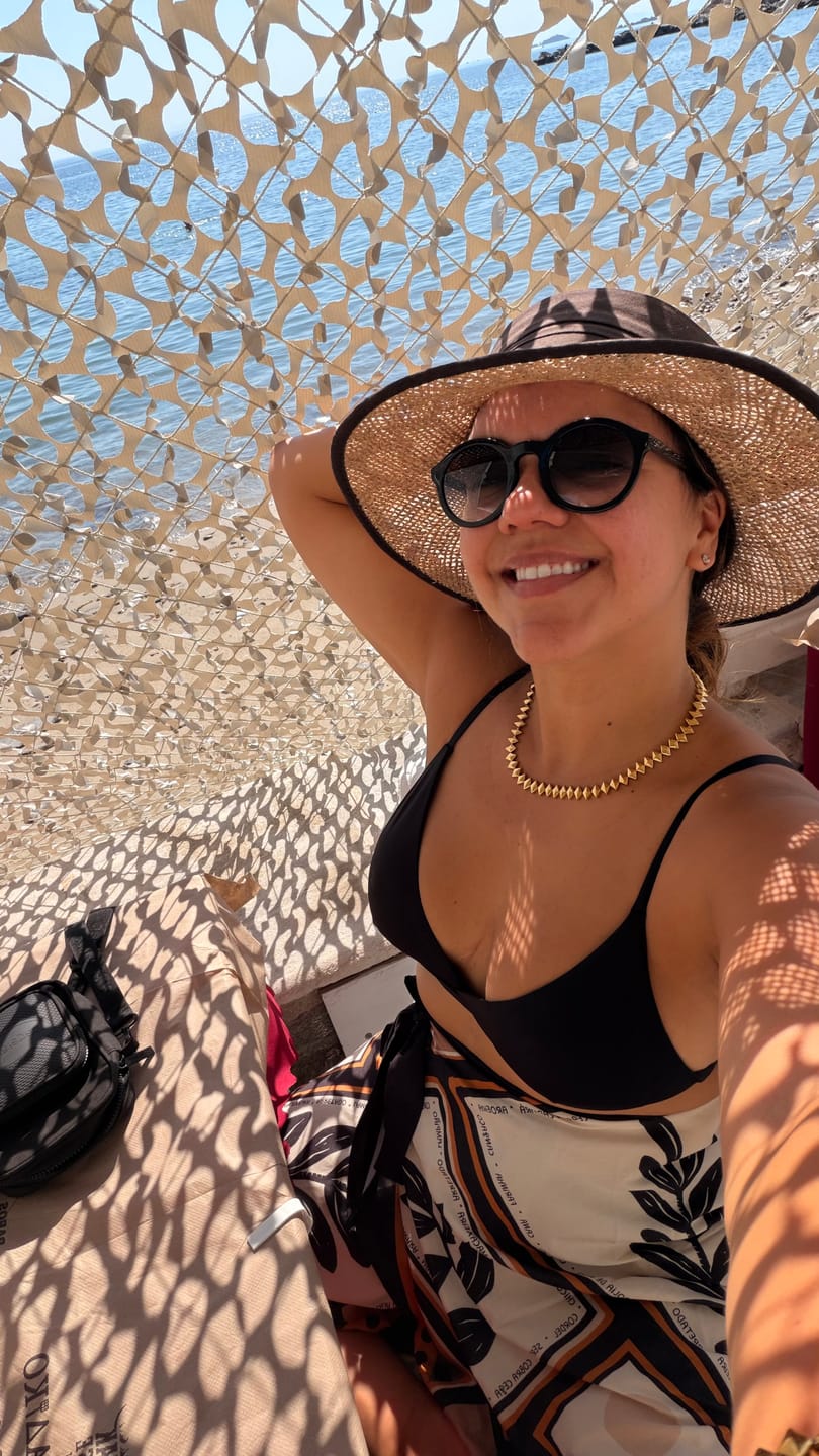 Customer photo review of Edgy Necklace, designed by Rebeca Sá