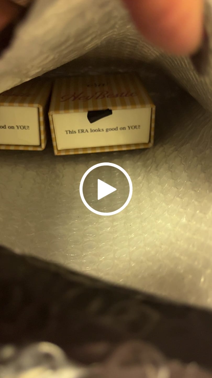 Customer video review of Silver Pearl Square Drop Earring