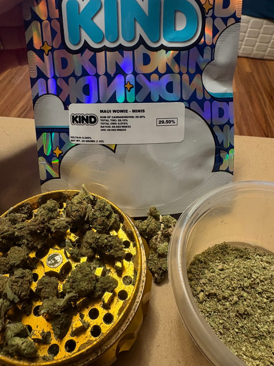 Customer photo review of Maui Wowie - Minis - 28 Grams - Sativa