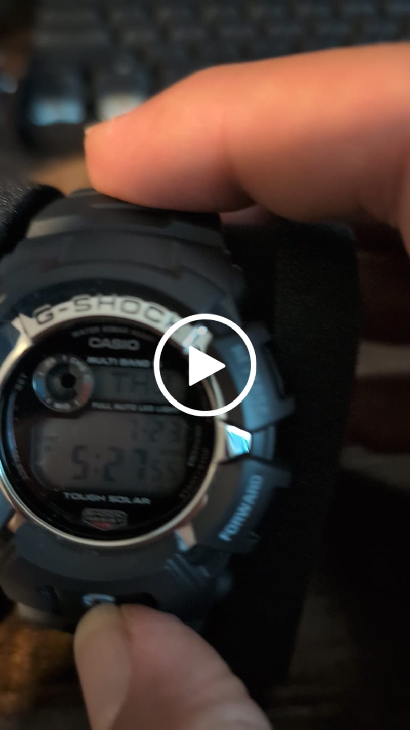 Customer video review of Casio Men's G-Shock Digital Dial Black Resin World Timers Watch | GW2310-1