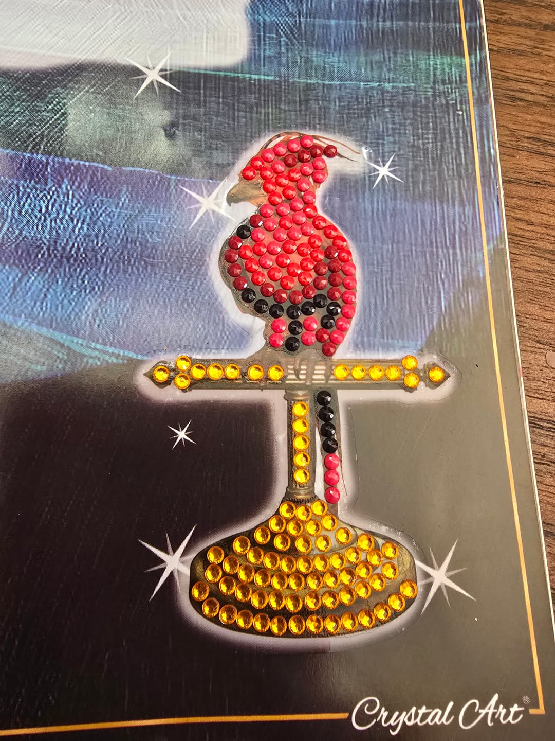 Customer photo review of Harry Potter Crystal Art Sticker Pack