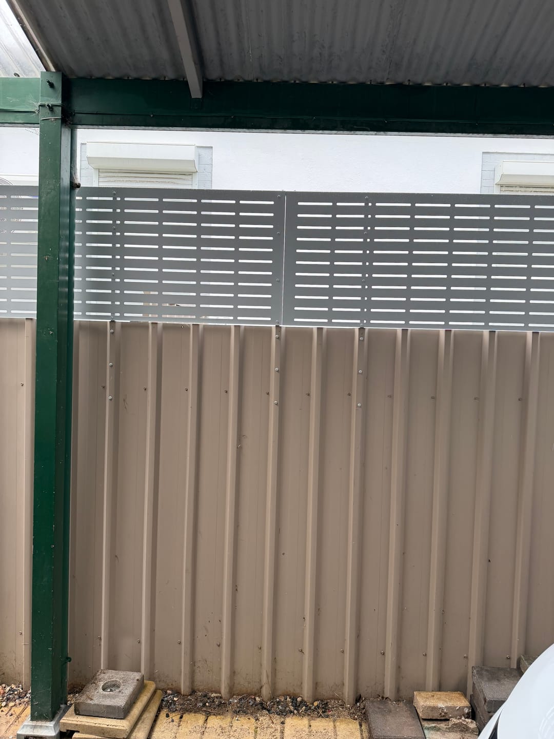 Customer photo review of Fence Extension Kits for Timber Fences