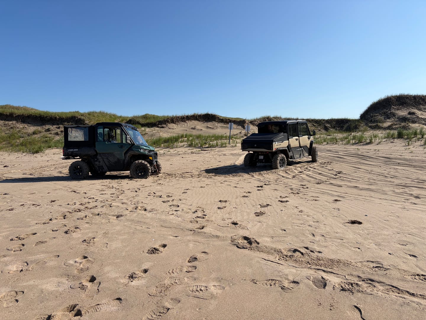 Customer photo review of UTV Soft Cargo Camper Bed Cover for Can-Am Defender