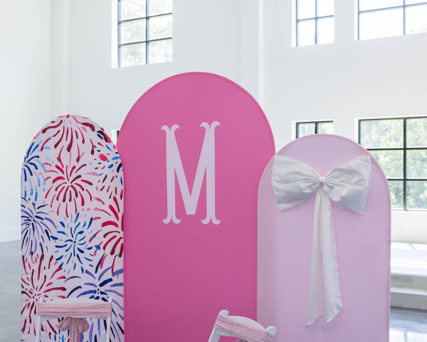 Customer photo review of Customization Birthday Wedding Baby Shower Bridal Decade Party Arch Backdrop Wall Cloth Cover