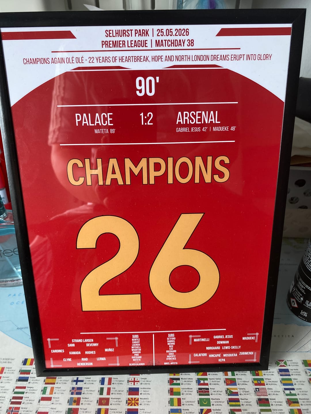Customer photo review of Champions Again - Arsenal feiert die Meisterschaft nach 22 Jahren