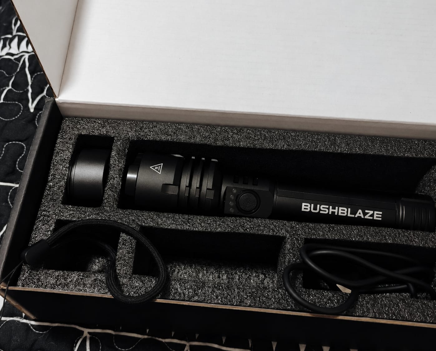 Customer photo review of BUSHBLAZE™ TACTICAL FLASHLIGHT