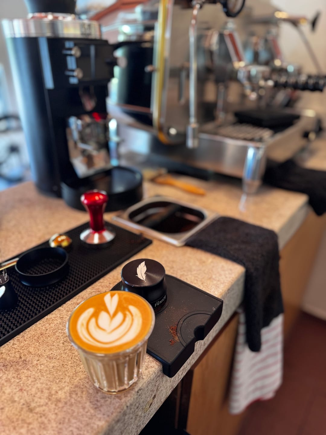 Customer photo review of MHW-3BOMBER Wright Cup Espresso Shot Glass Transparent