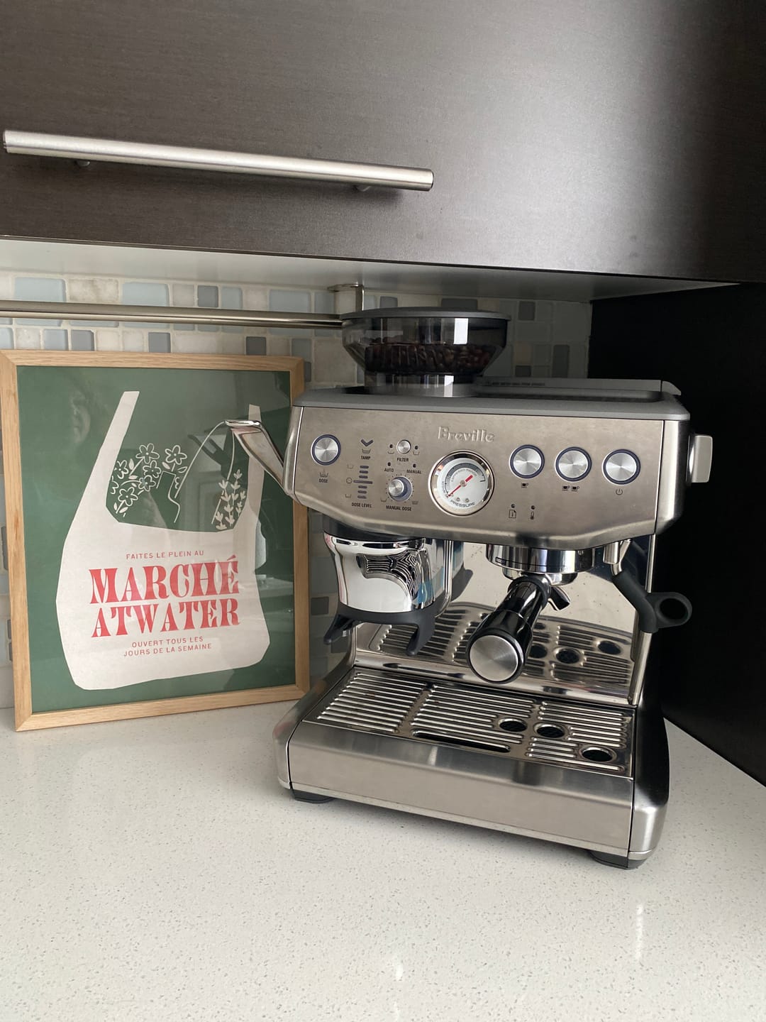 Customer photo review of 2 MONTHS OF FREE COFFEE - 2 bags x 340g - coffee beans (for Breville)