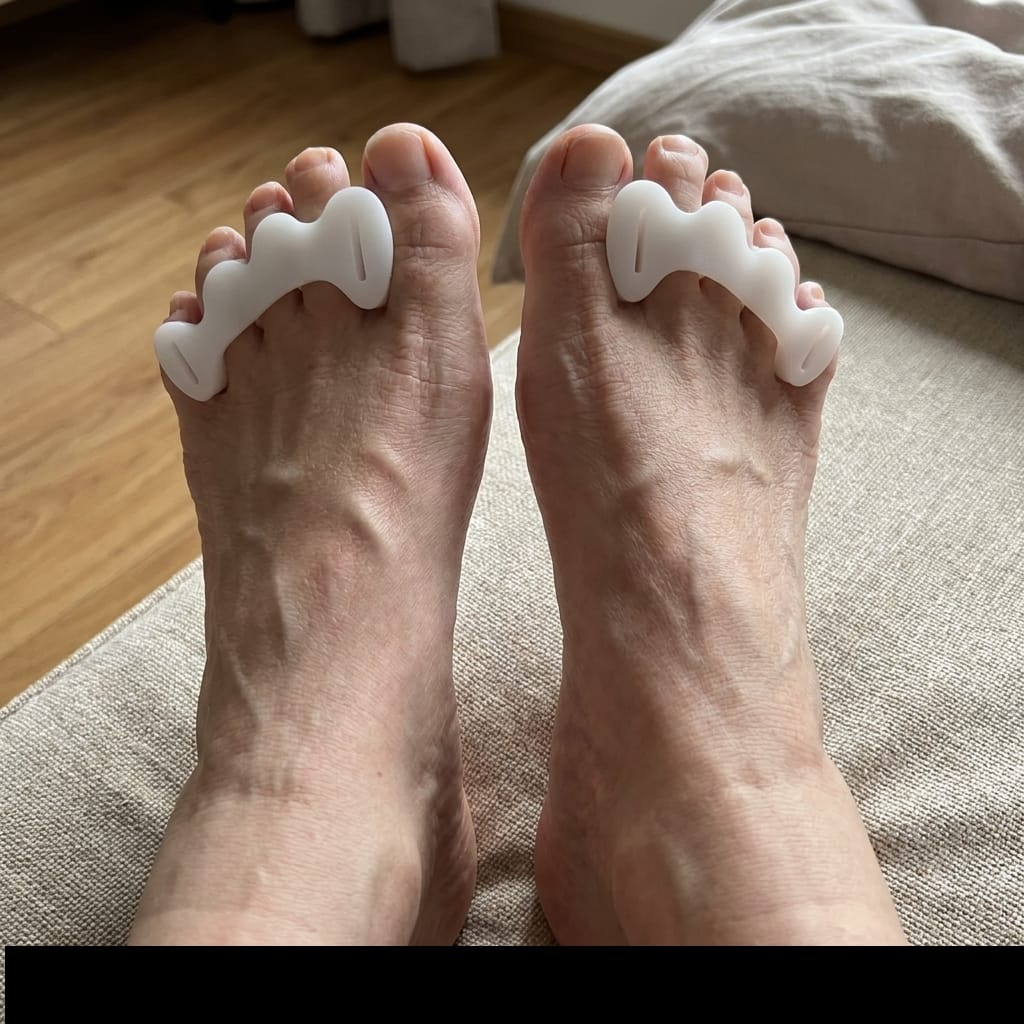 Customer photo review of Splae™ Complete Toe Reset Kit