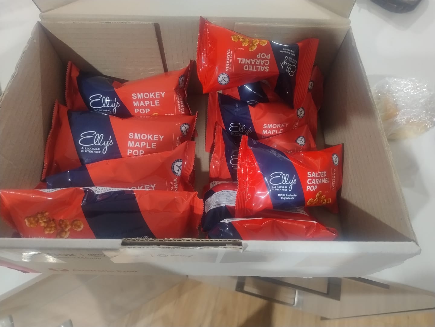 Customer photo review of SMOKEY MAPLE POP