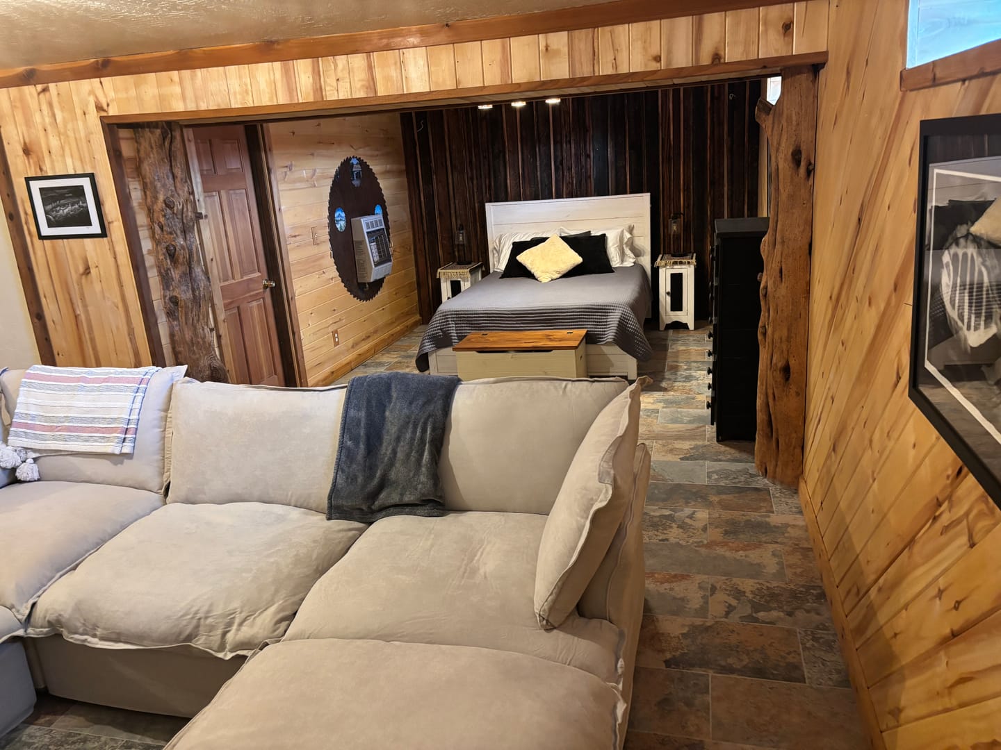Customer photo review of Modular Luxe 4-Seater U-Sectional in Beige