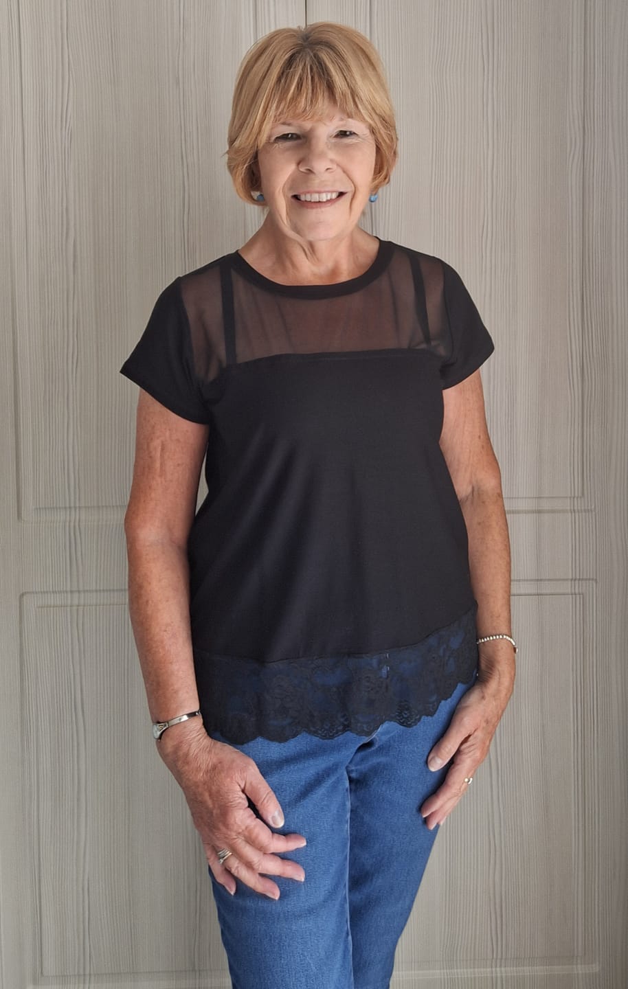 Customer photo review of Plain Viscose Jersey Fabric
