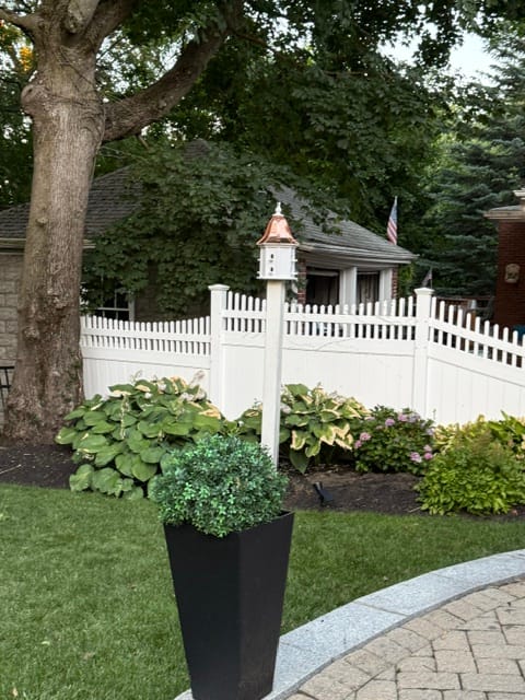 Customer photo review of Copper Roof Dovecote Birdhouse 36x14 - 8 Perches