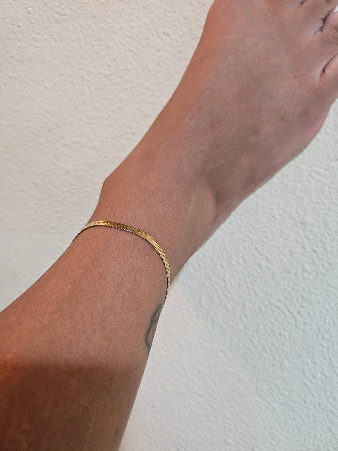 Customer photo review of Chelsea Herringbone Bracelet