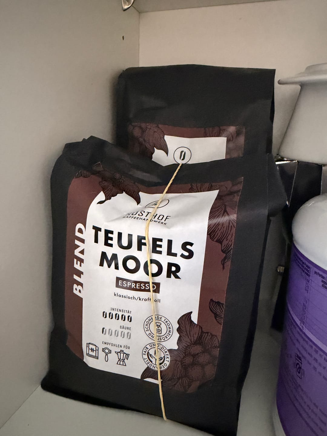 Customer photo review of Teufelsmoor - Espresso
