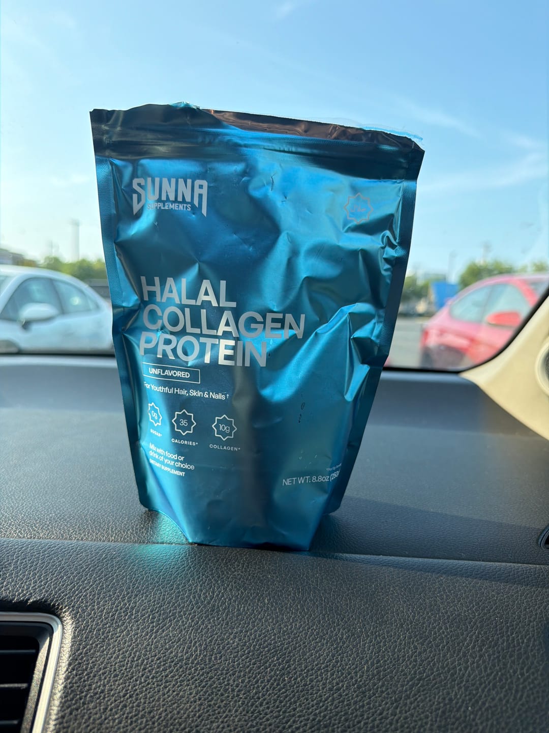Customer photo review of Halal Collagen Protein