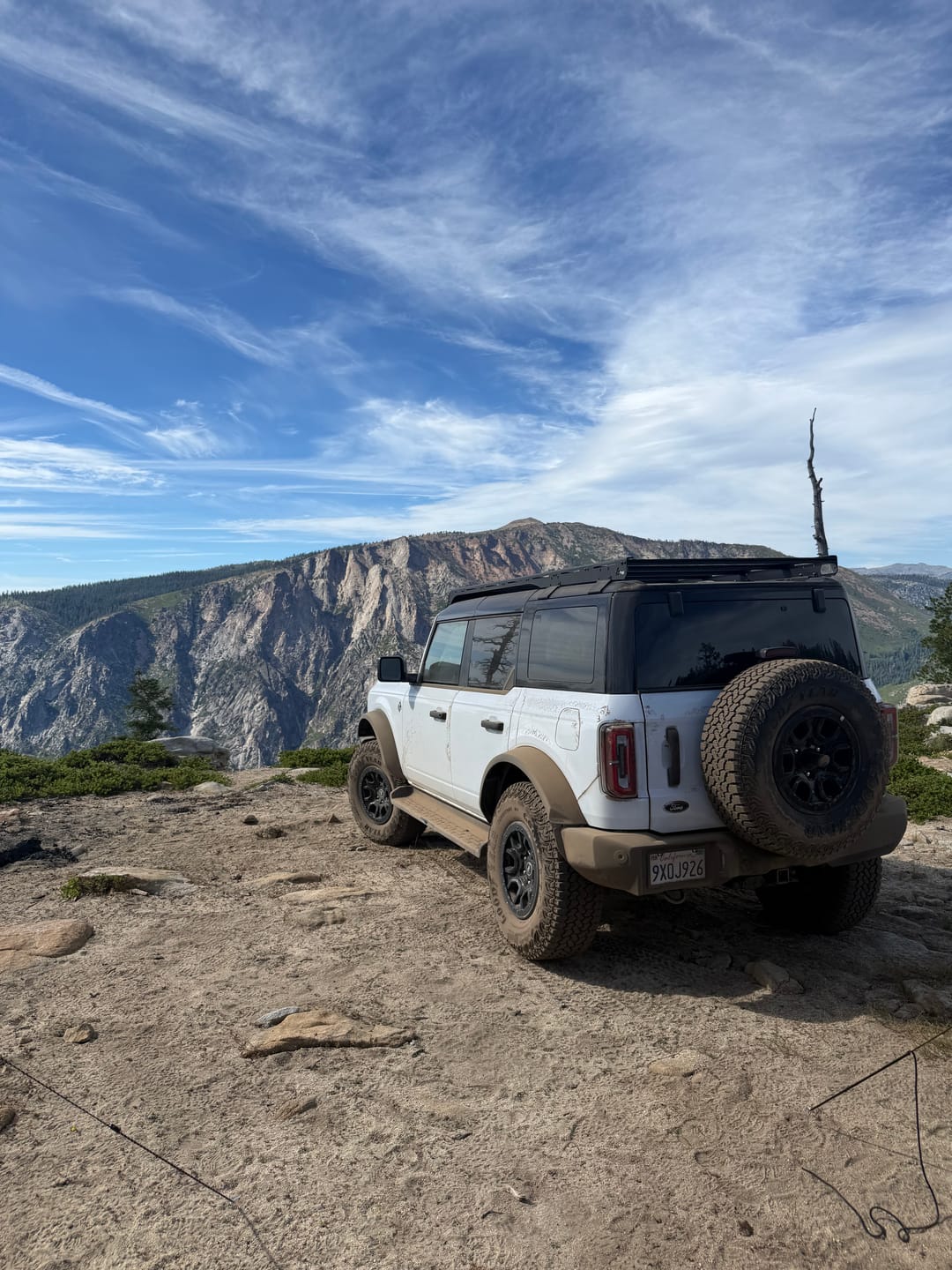 Customer photo review of Modular Roof Rack For The Ford Bronco 4-Door (2021-Current)