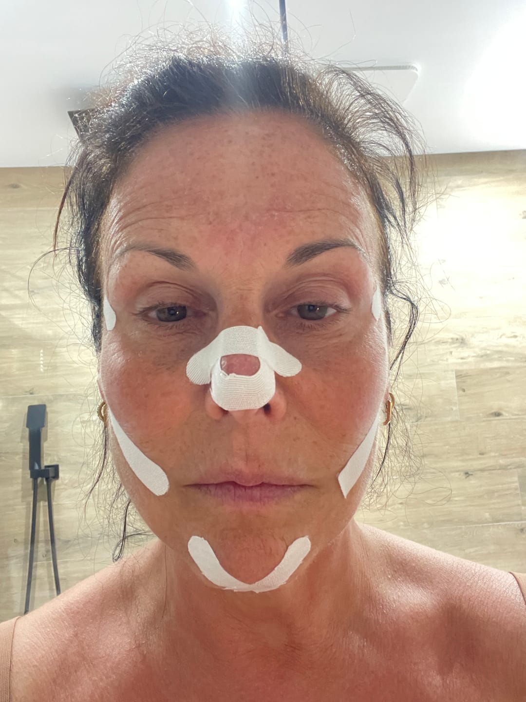 Customer photo review of Zygo Tape - Facial Sculpting & Anti-Aging Tape For Women