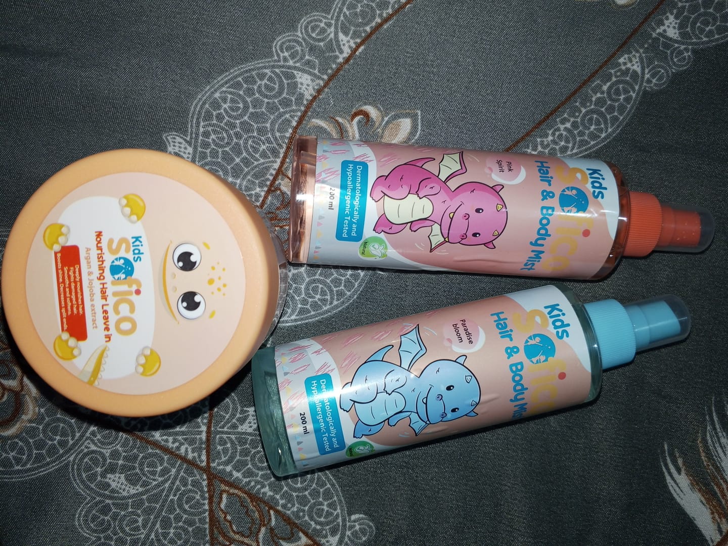 Customer photo review of Sofico Kids Hair & Body Mist Paradise Bloom 200 ml