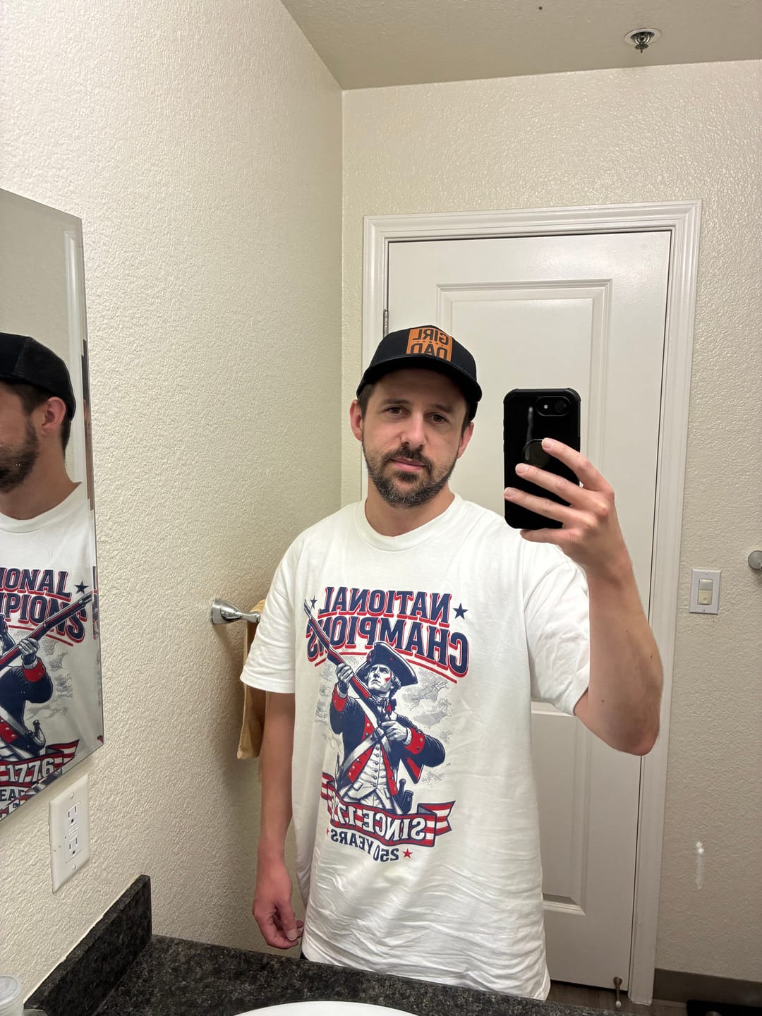 Customer photo review of National Champions T-shirt