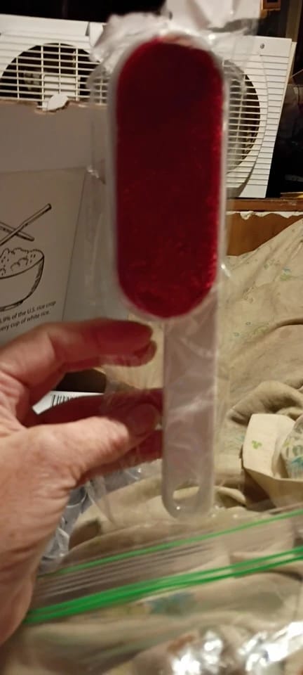Customer photo review of FurFree™ Reusable Pet Hair Remover