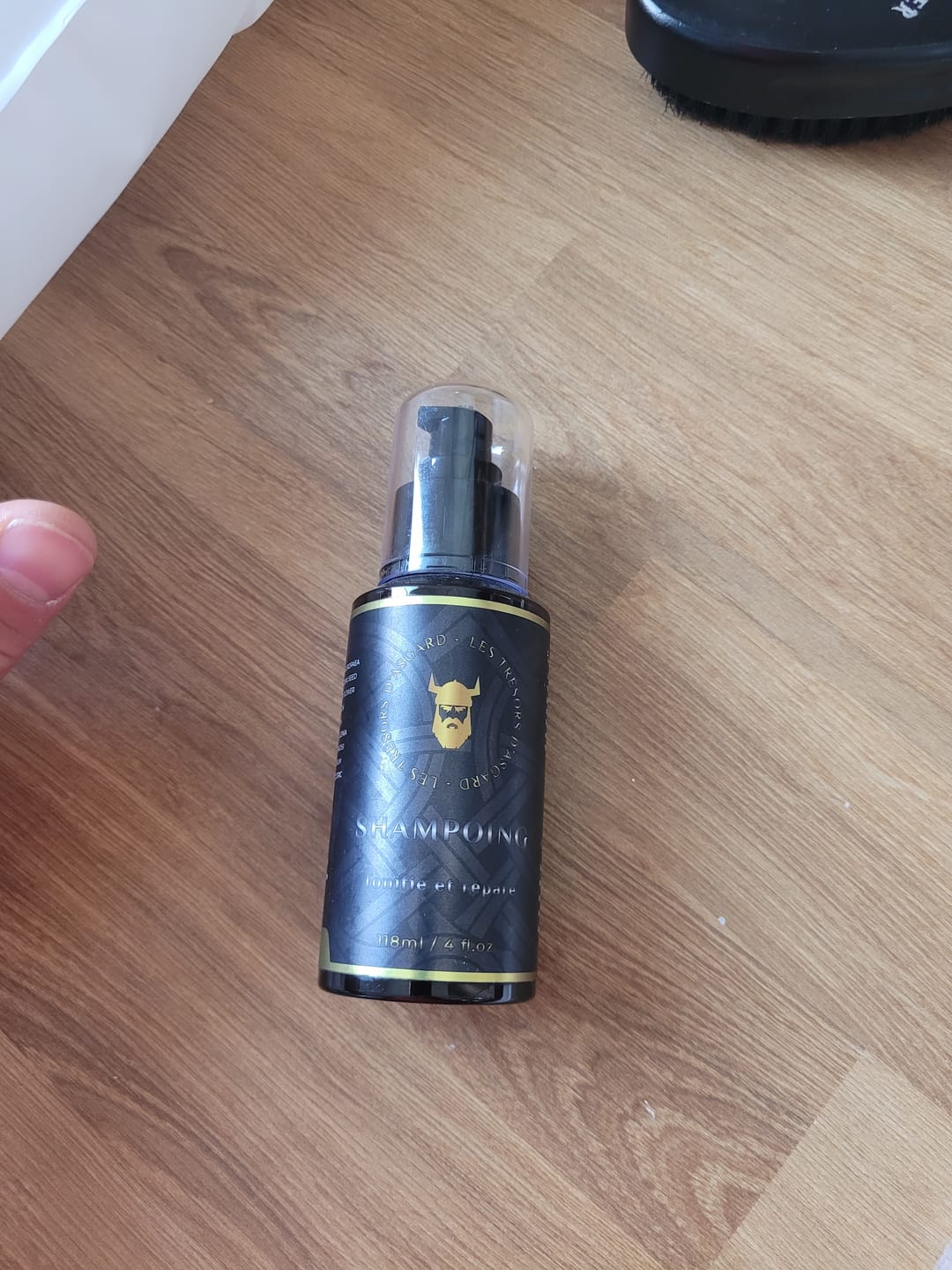 Customer photo review of Shampoing pour Barbe : Nettoyage Doux et Hydratant et Densifiant
