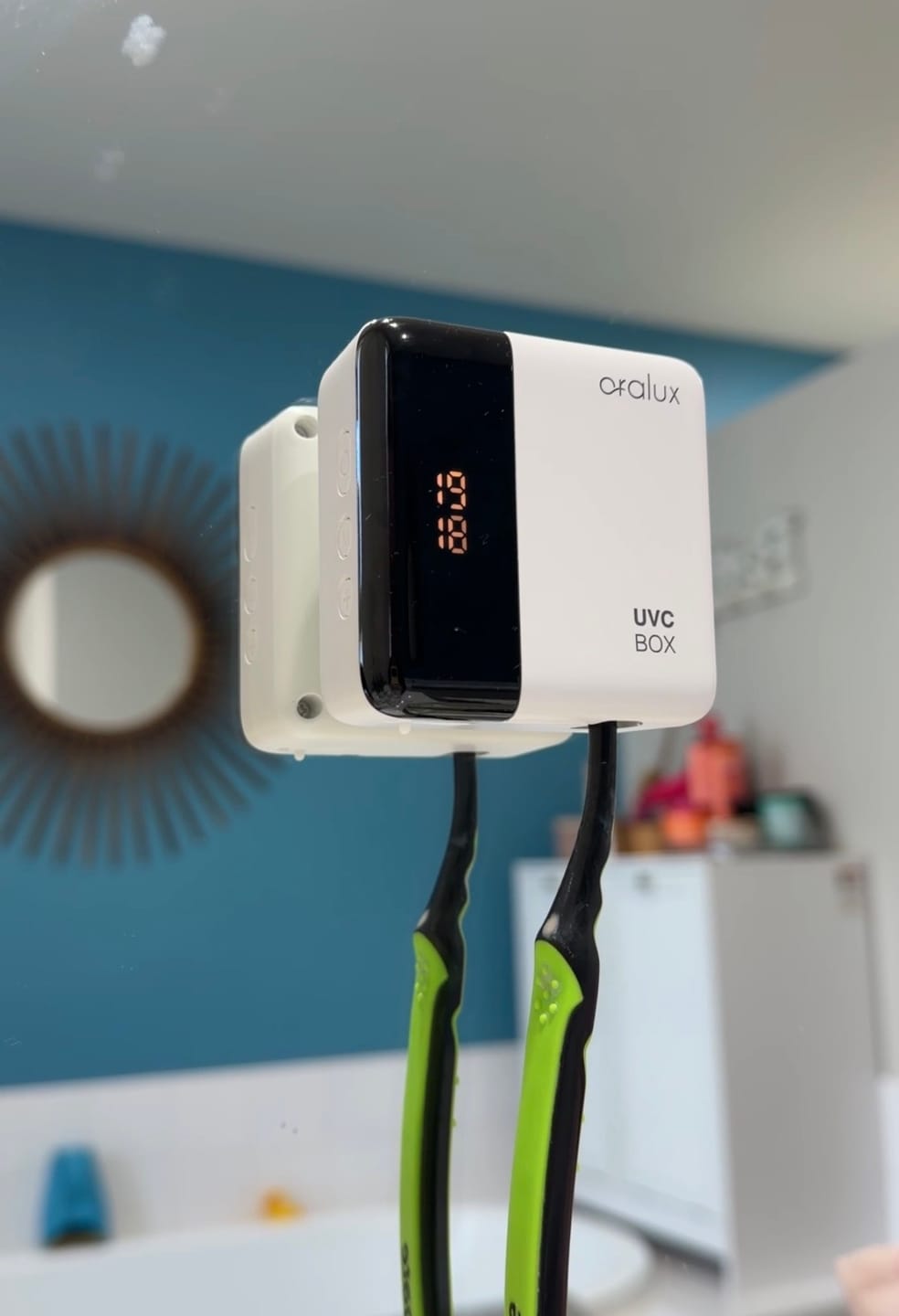 Customer photo review of UV-C Toothbrush Sanitizer