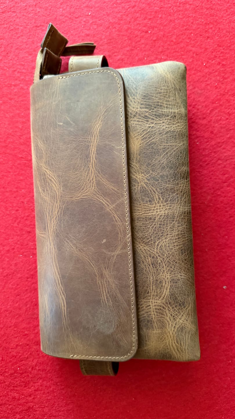Customer photo review of Milano Clutch Brown