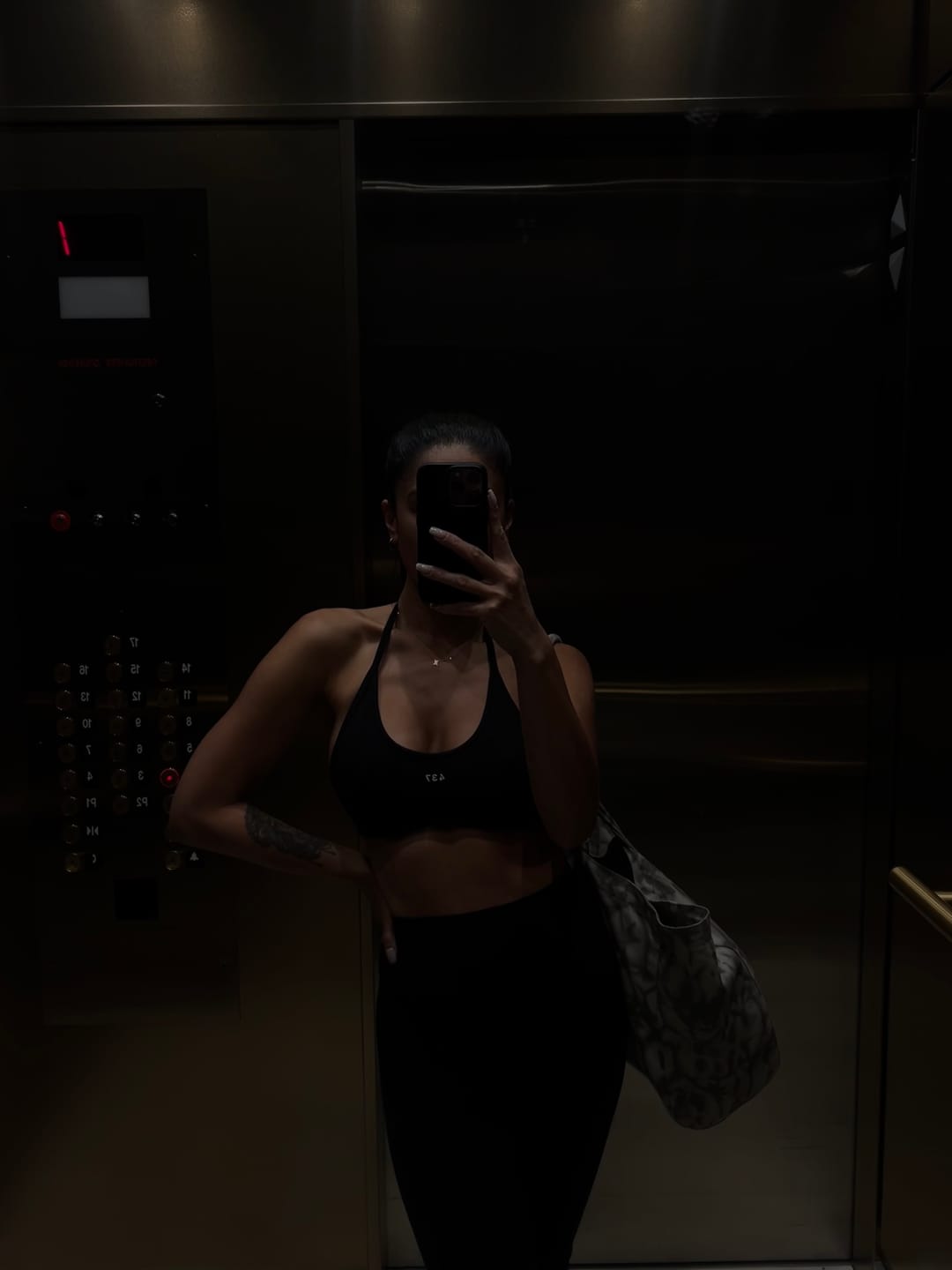 Customer photo review of The Bare Bra Black