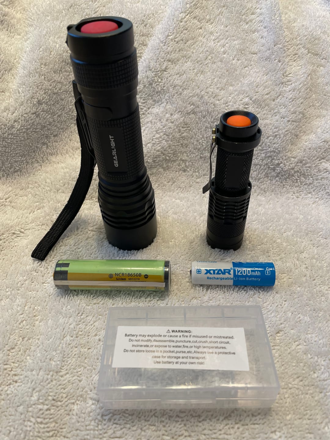 Customer photo review of Panasonic NCR18650B 3350mAh 4.87A Battery - Protected Button Top