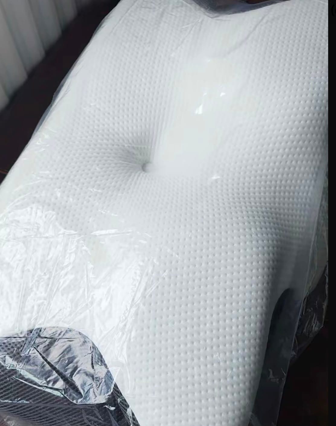 Customer photo review of Soma | Orthopedic Memory Foam Pillow