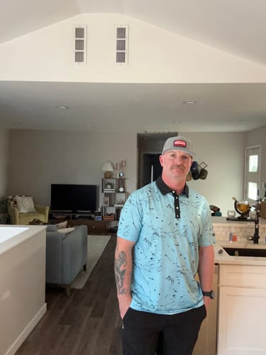 Customer photo review of Drip - Blue