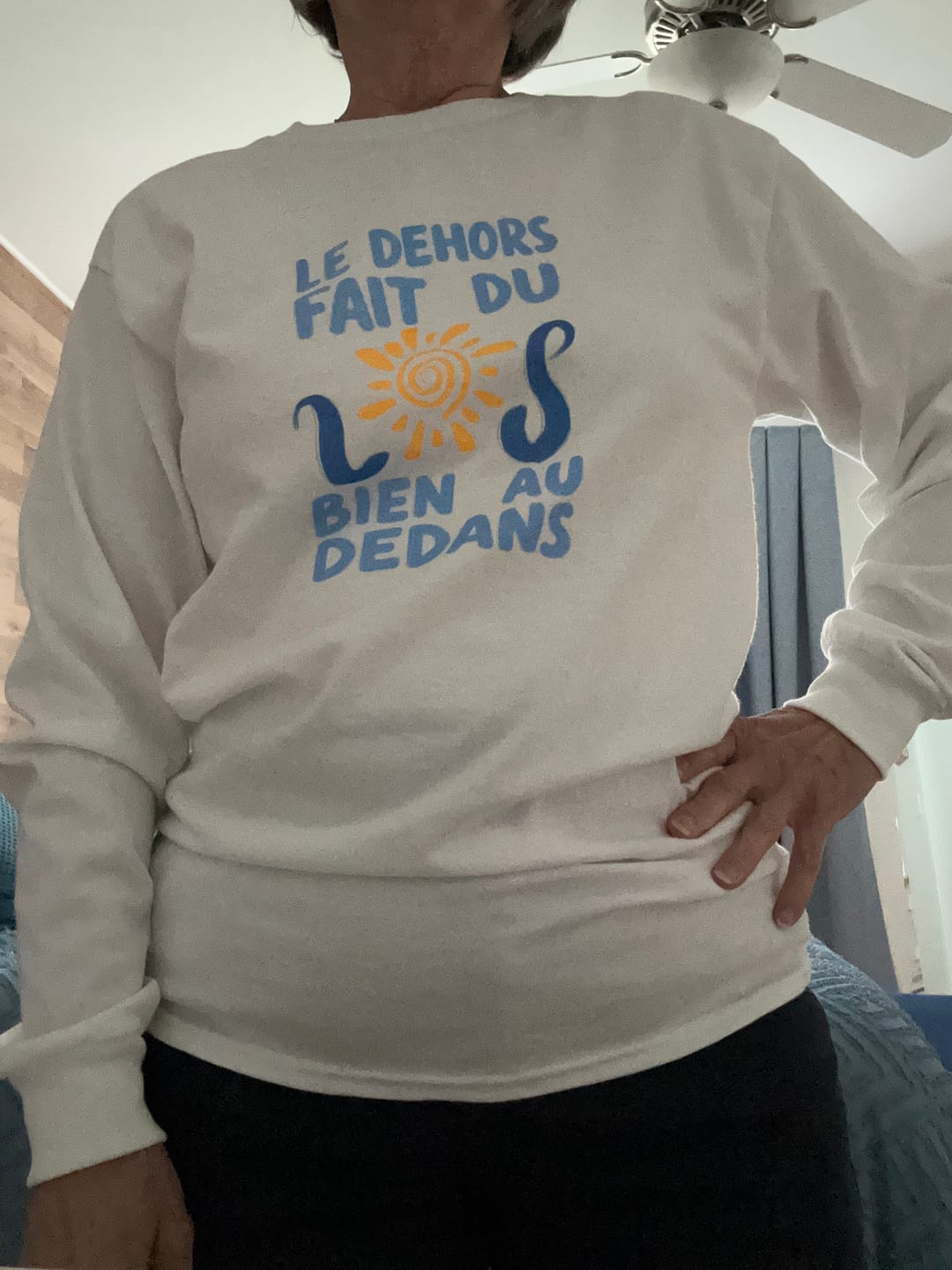 Customer photo review of Longsleeve Dehors Dedans Soleil