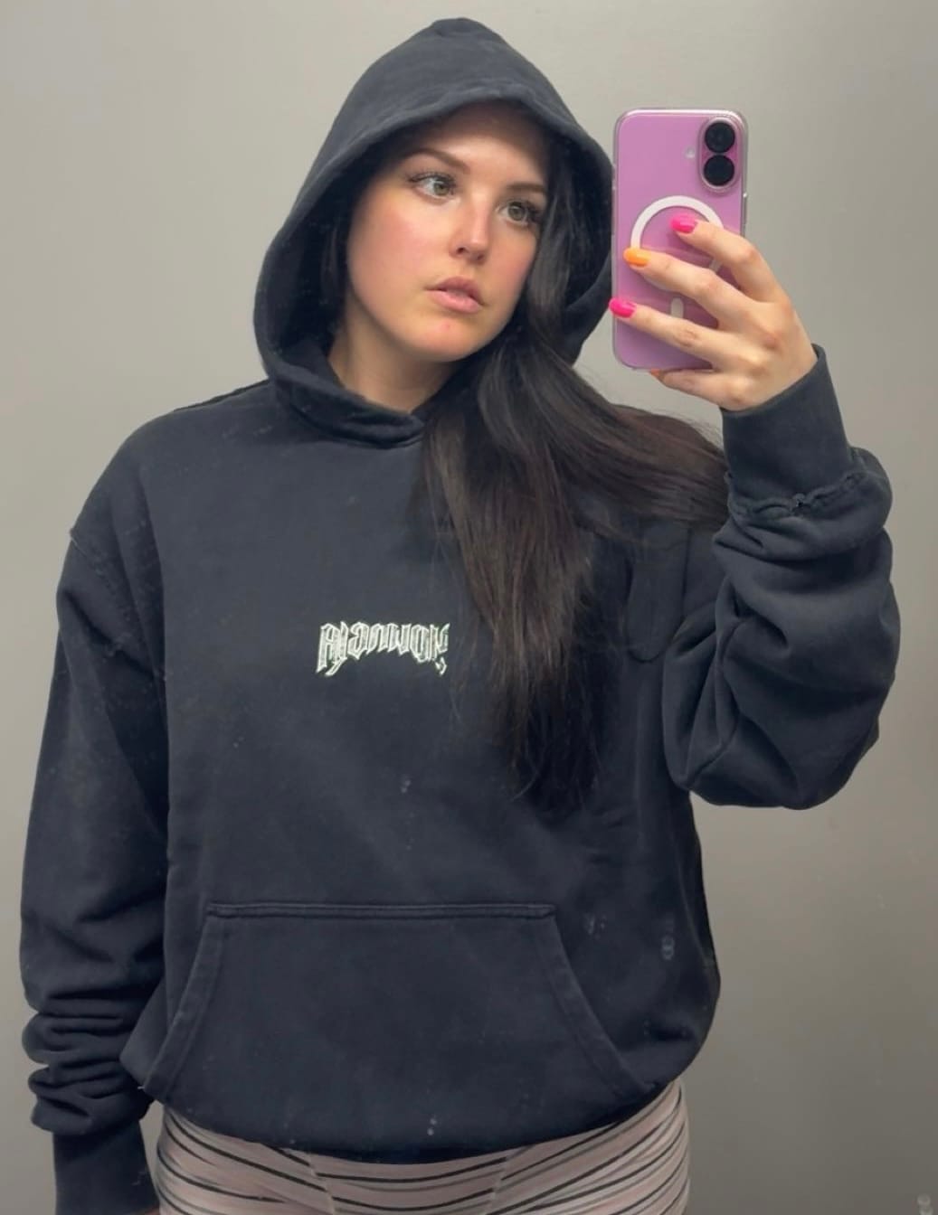 Customer photo review of W549 Rebel Hoodie