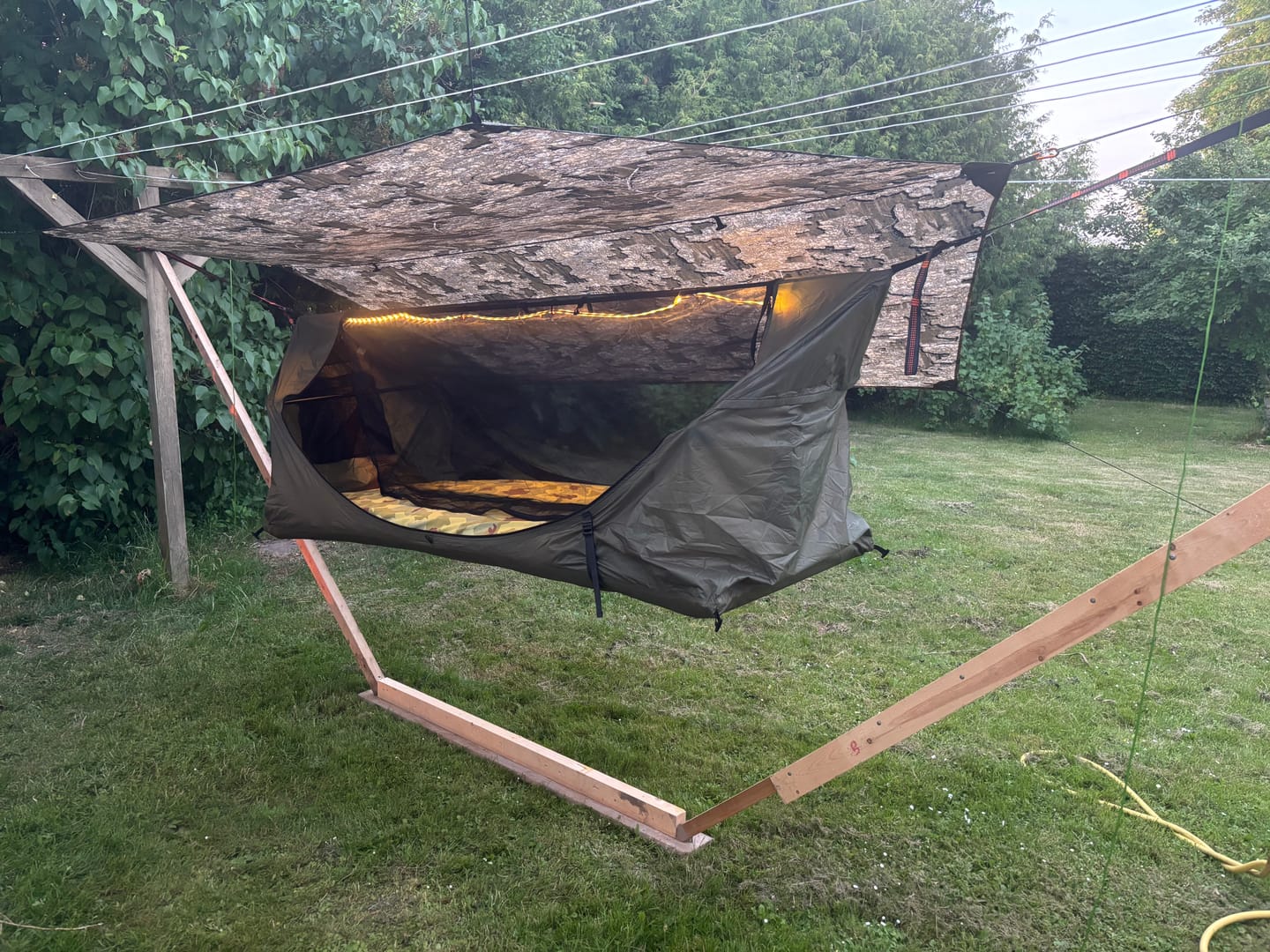 Customer photo review of Haven Tent Rainfly